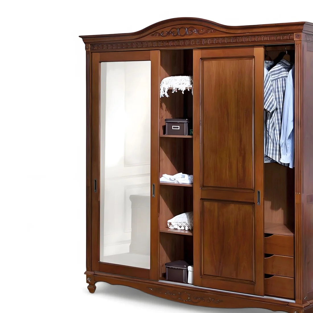 Skriňa 3 dv. posúvne CARINA 2