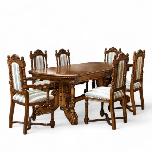 Stôl oválny obedový roz. CRISTINA 3600mm 2