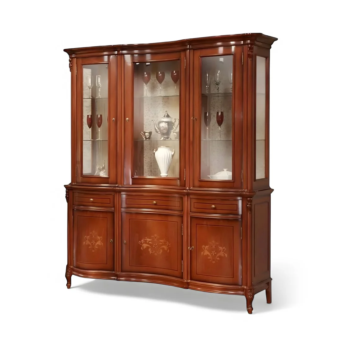 Vitrína 6dv. 3š. FIRENZE 2