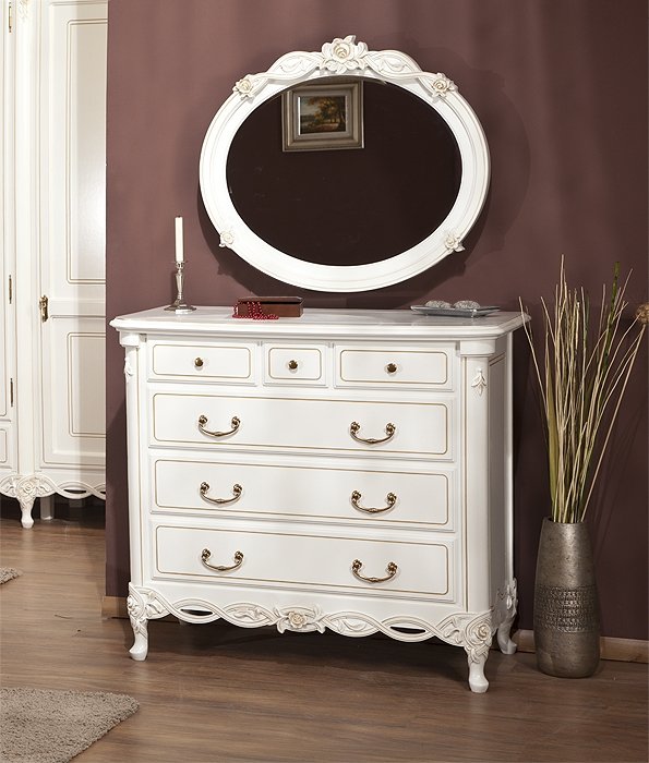 Zrkadlo na stenu FLORA 2