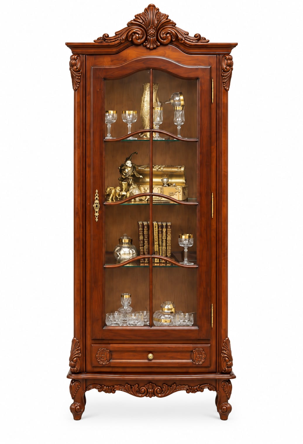 VITRINA 1DV. 1Š. REGAL