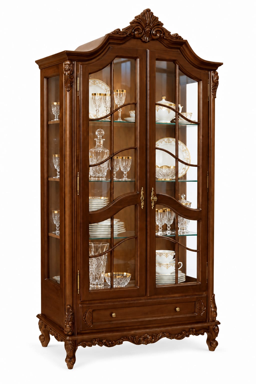 VITRINA 2DV. 1Š. REGAL