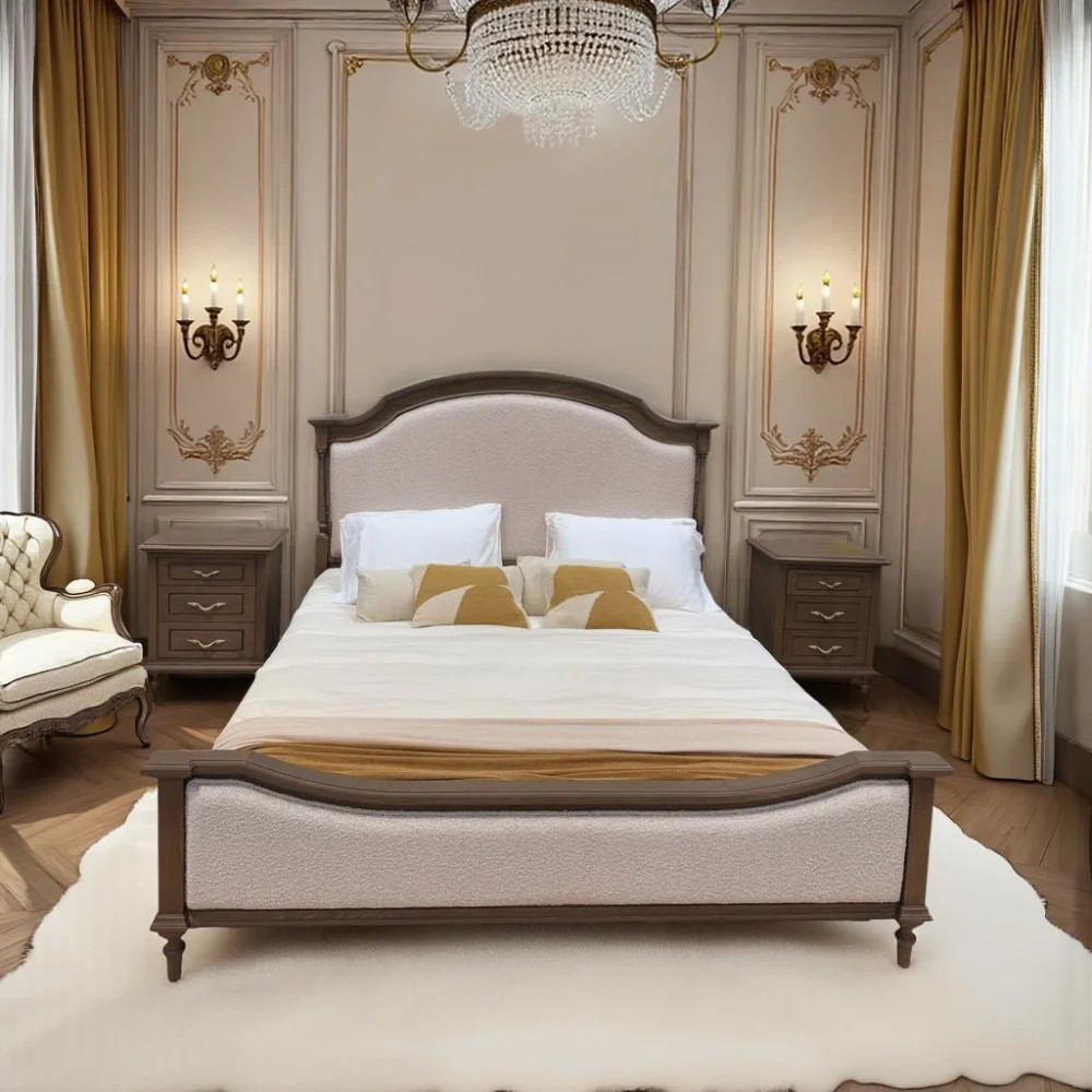 Luxusná rustikálna posteľ 1800 LOUISE 6