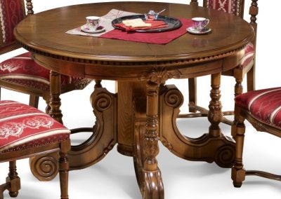 stôl okrúhly Cristina 1200-1600x1200x770